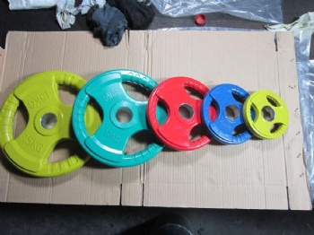 Tri-grips Rubber Coated Plate