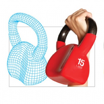 Vinyl/Neoprene Kettlebell Free Weights Kettlebell Set