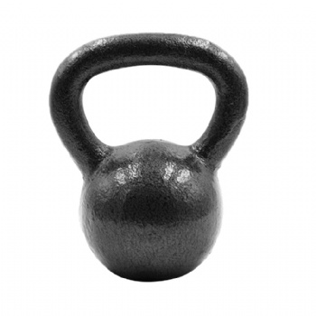 Black Cast Iron Kettlebell Set