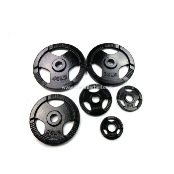 3-grips Black  Cast Iron Plate - CB-WP006B