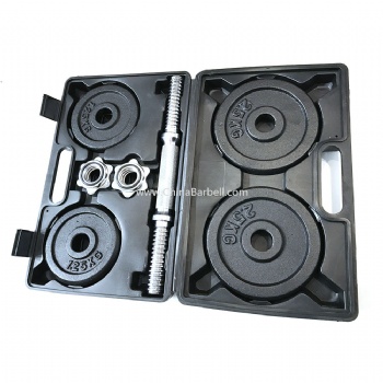 10KG Black Paint Dumbbell Set - CB-DB002B