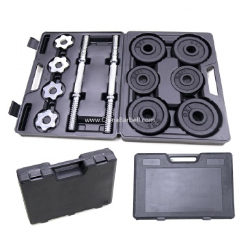 15KG Black Paint Dumbbell Set - CB-DB005