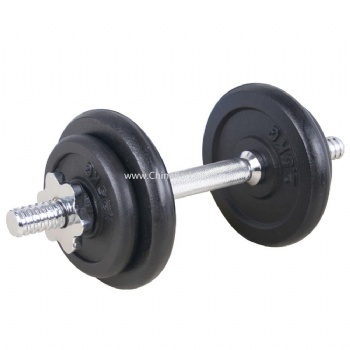 10KG Black Paint Dumbbell Set - CB-DB001