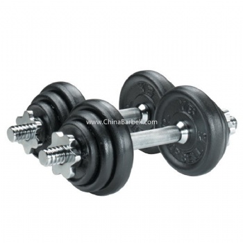 18KG Black Paint Dumbbell Set - CB-DB004