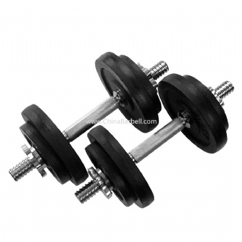 40LB Black Paint Dumbbell Set - CB-DB014