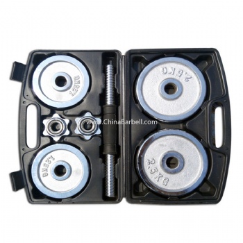 10KG Chrome Dumbbell Set - CB-DB003