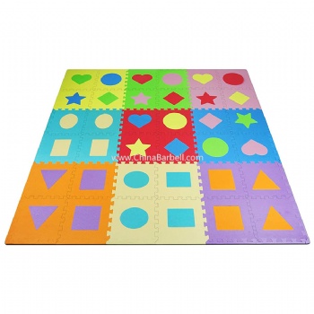 EVA Puzzle Mat with Shapes  - CB-MT756
