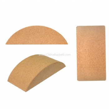 Cork Half-Round Yoga Brick - CB-FR868