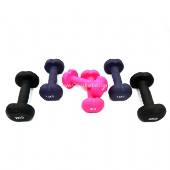 Vinyl /Neoprene Dipping Dumbbell （Apple）- CB-DB048