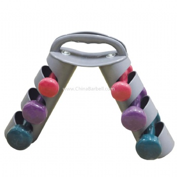Vinyl/Neoprene Dipping Dumbbell Set - CB-DB058