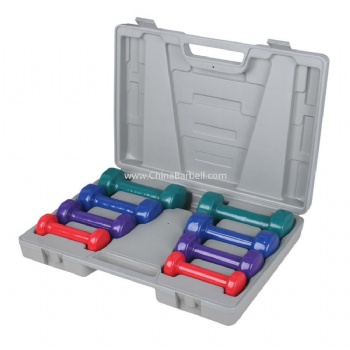 Vinyl/Neoprene Dipping Dumbbell Set - CB-DB061