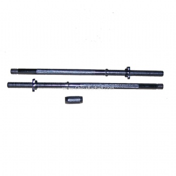 Chrome Threaded Bar with Sections - CB-BR028