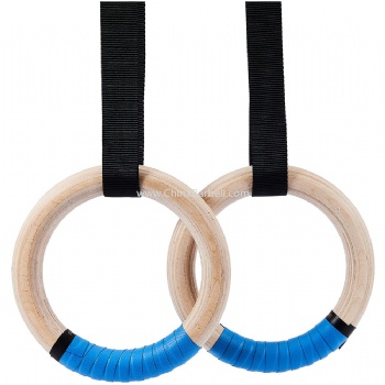 Wooden Gym Rings  - CB-CA408B